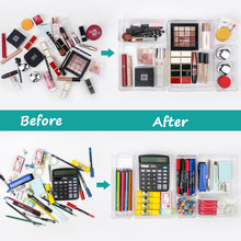 Load image into Gallery viewer, 16 Pcs Drawer Organizers 4 Different Sizes Desk Drawer Dividers