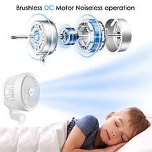 Load image into Gallery viewer, Berssen Standing Pedestal Fan with Remote Control 3D Oscillation