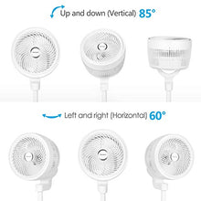 Load image into Gallery viewer, Berssen Standing Pedestal Fan with Remote Control 3D Oscillation