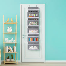 Load image into Gallery viewer, 2 Pcs Over Door Hanging Organizer 5-Shelf Large Pockets