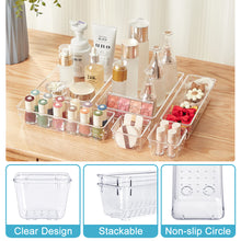 Load image into Gallery viewer, 16 PCS Clear Drawer Organizer Tray Desk Drawer Dividers with 5 Sizes
