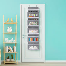 Load image into Gallery viewer, 2 Pcs Over Door Hanging Organizer 5-Shelf Large Pockets
