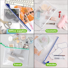 Load image into Gallery viewer, 24pcs Mesh Zipper Pouch Waterproof Zipper Bags A4 Size
