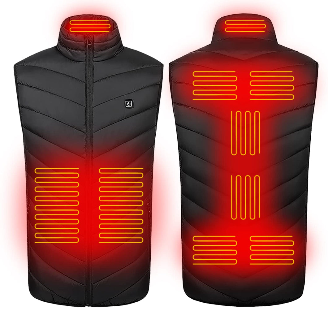Heated Vest with Battery Pack Lightweight Unisex Heated Clothing