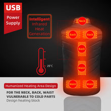 Load image into Gallery viewer, Heated Vest with Battery Pack Lightweight Unisex Heated Clothing
